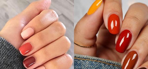 عکس کاشت ناخن ساده و شیک