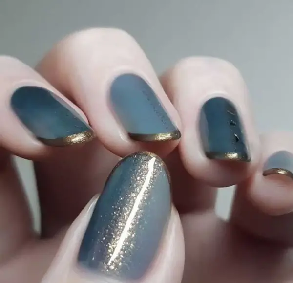 عکس کاشت ناخن ساده و شیک