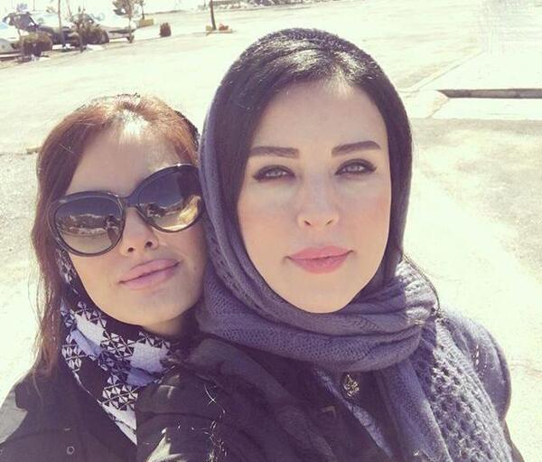 عکس لادن سلیمانی و خواهرش