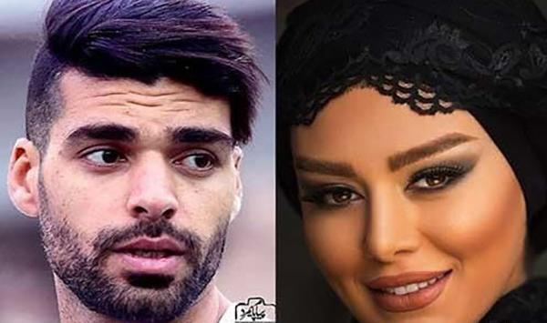 عکس مهدی طارمی با سحر قریشی در آتلیه