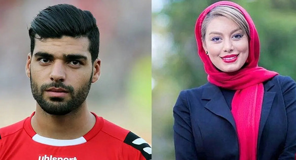 عکس مهدی طارمی با سحر قریشی در آتلیه