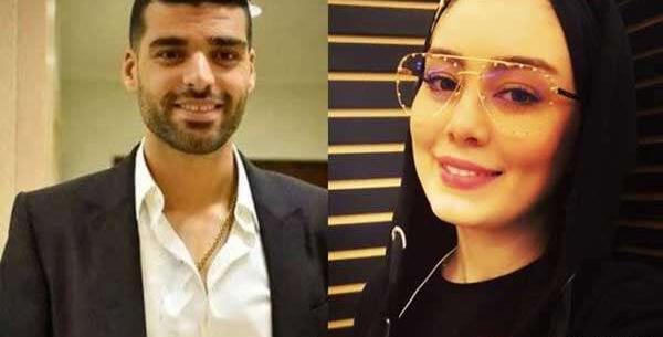 عکس مهدی طارمی با سحر قریشی در آتلیه