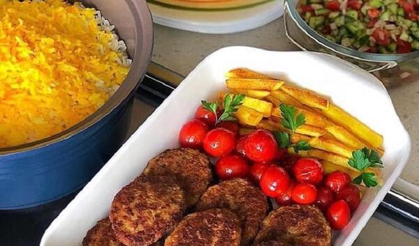 عکس غذا کتلت
