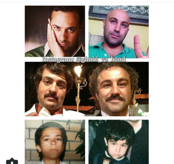 عکس بچه احمد مهرانفر