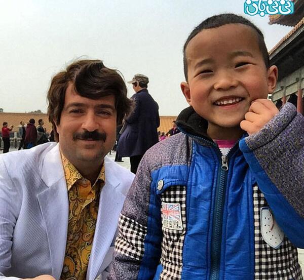 عکس بچه احمد مهرانفر