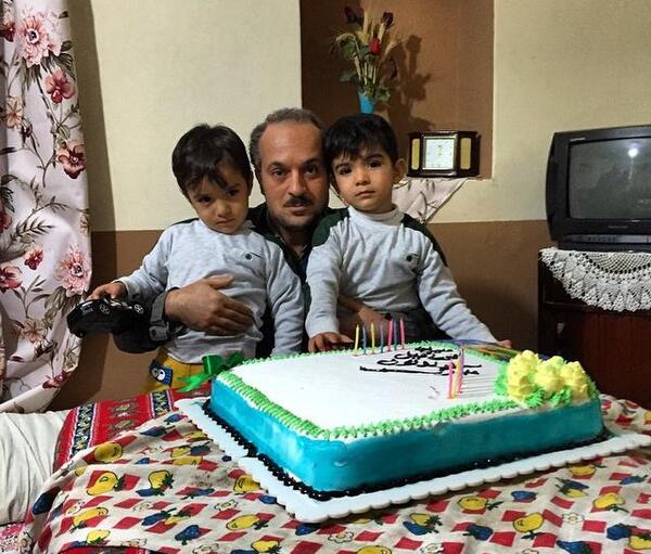 عکس بچه احمد مهرانفر