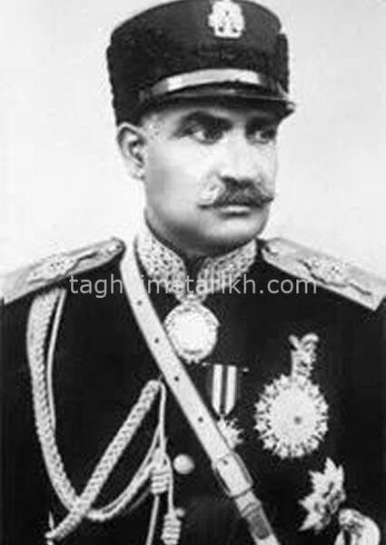 عکسی از رضا شاه