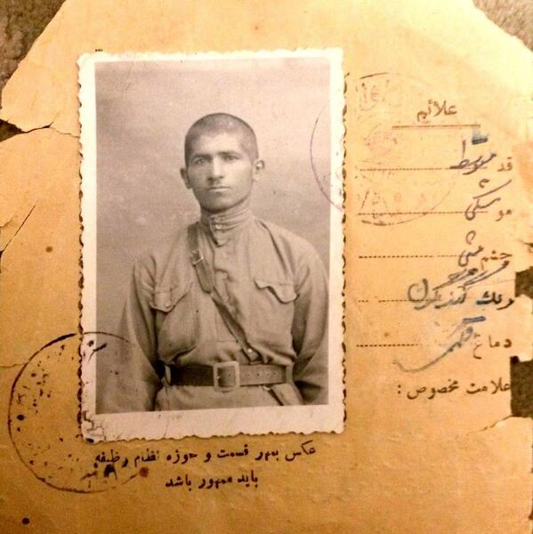 عکسی از رضا شاه