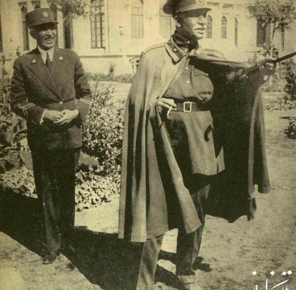 عکسی از رضا شاه