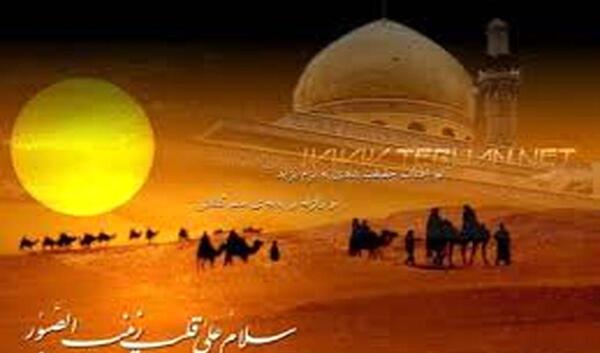 عکس حضرت زینب در صحرای کربلا