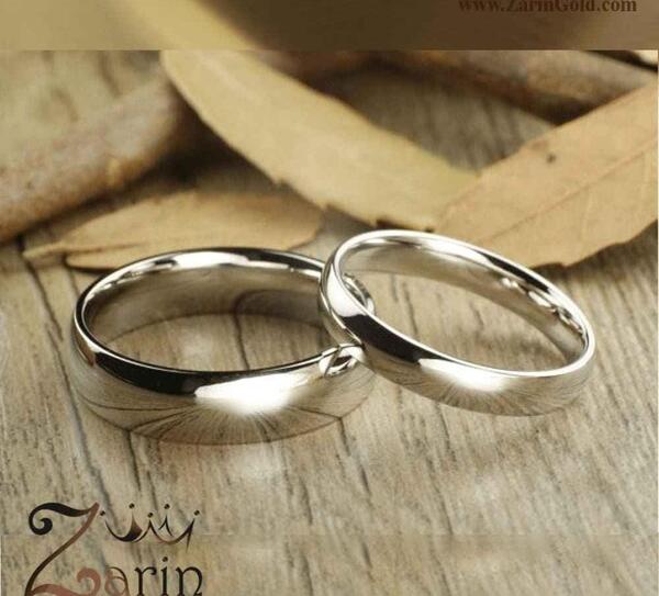 عکس رینگ ساده سفید