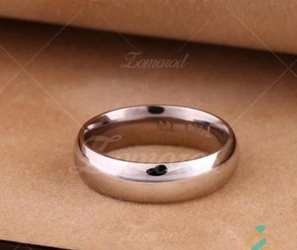 عکس رینگ ساده سفید