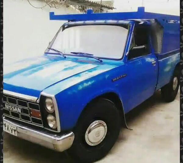عکس نیسان آبی وحشی