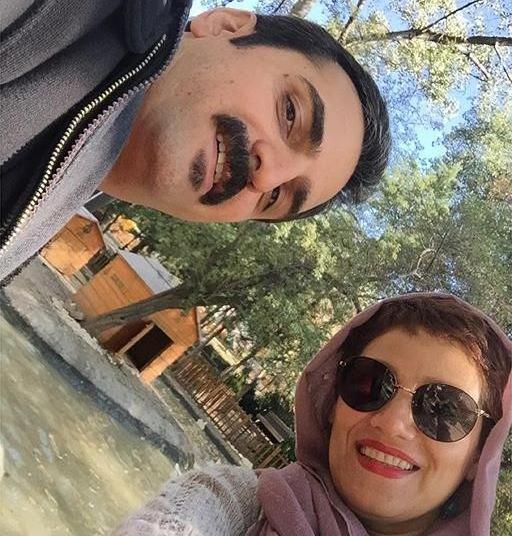 عکس شبنم مقدمی و برادرش