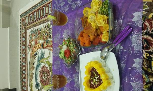 عکس غذای مهمانی نی نی سایت