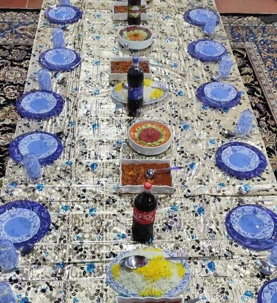عکس غذای مهمانی نی نی سایت
