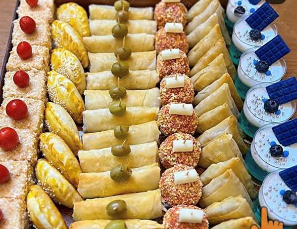 عکس غذای مهمانی نی نی سایت