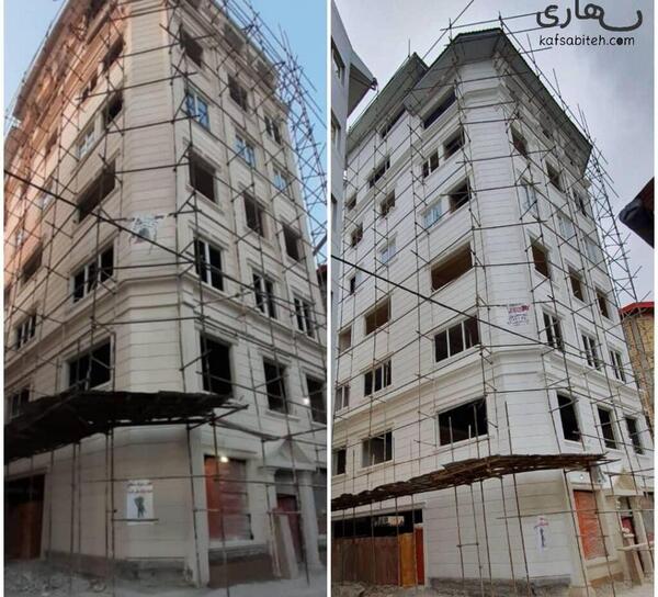 عکس ساختمان رنگ