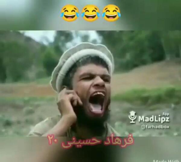 عکس نوشته خنده دار سلام