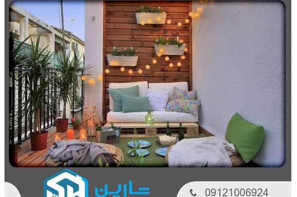 عکس دکوراسیون حیاط کوچک