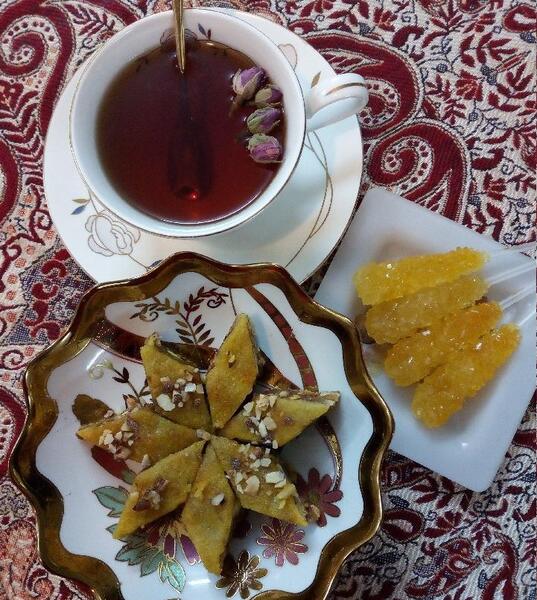 عکس چای عصرانه