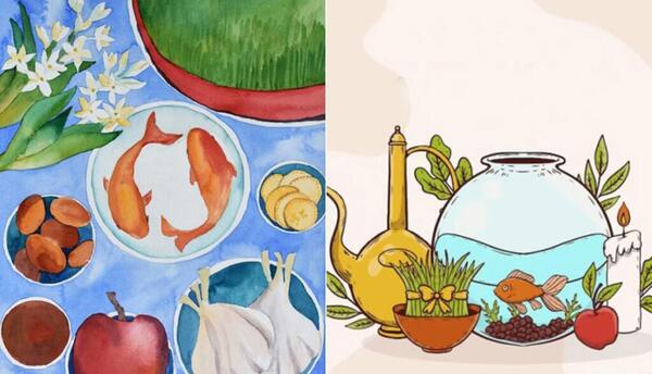 عکس نقاشی برای روز طبیعت