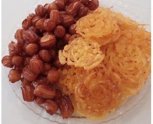 عکس زولبیا بامیه خانگی
