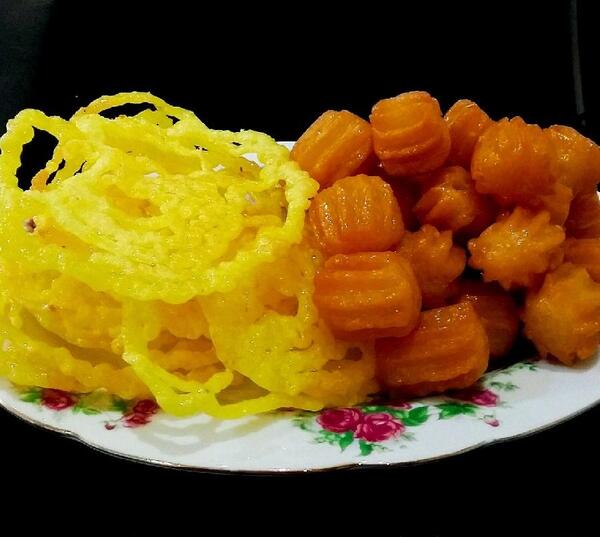 عکس زولبیا بامیه خانگی