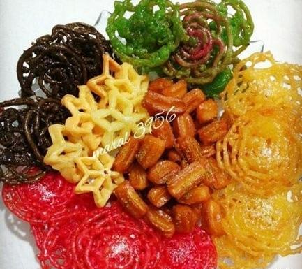 عکس زولبیا بامیه خانگی