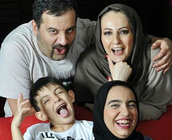 عکس همسر جدید مهراب قاسم خانی