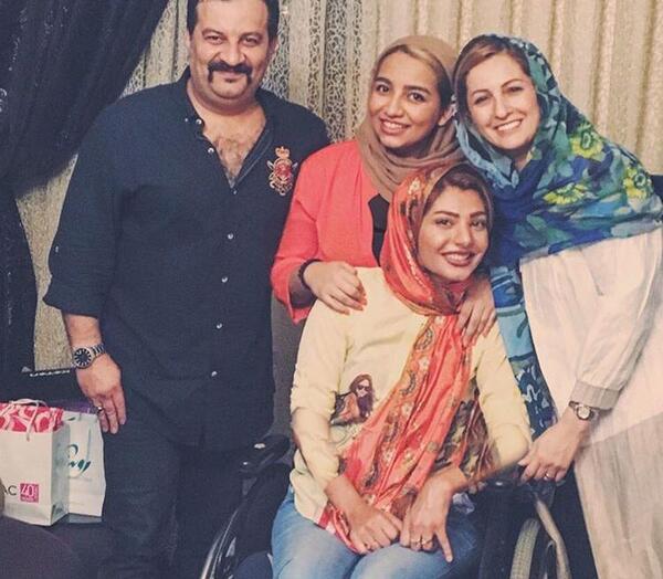 عکس همسر جدید مهراب قاسم خانی