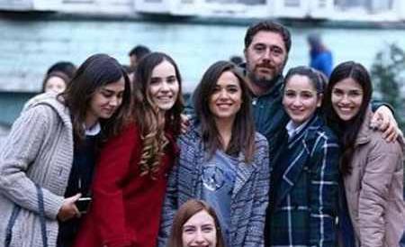 عکس بازیگران غنچه های زخمی بدون گریم