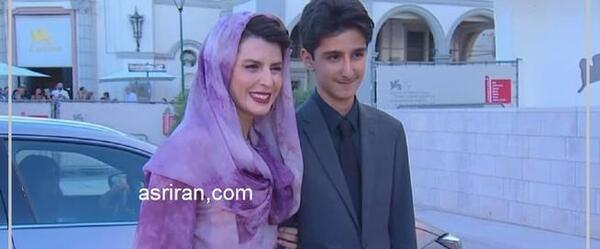 عکس لیلا حاتمی در جشنواره ونیز