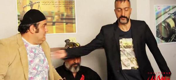 عکس حمید فرخ نژاد در فیلم سامورایی در برلین