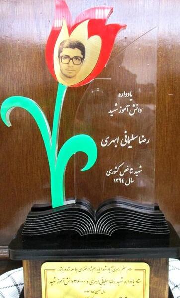 عکس شهید رضا سلیمانی ابهری
