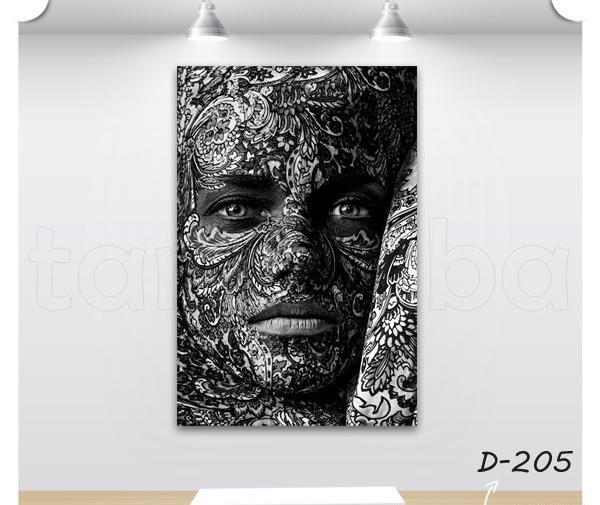 عکس نقاشی دخترونه فانتزی سیاه سفید