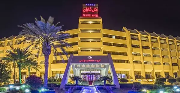 سوئيت محوطه عکس سوئیت ساحلی هتل شایان کیش