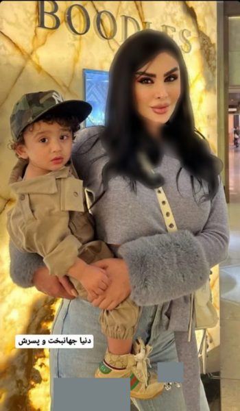عکس دنیا جهانبخت چند سال دارد