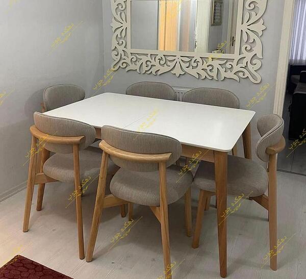 عکس میز ناهارخوری شش نفره