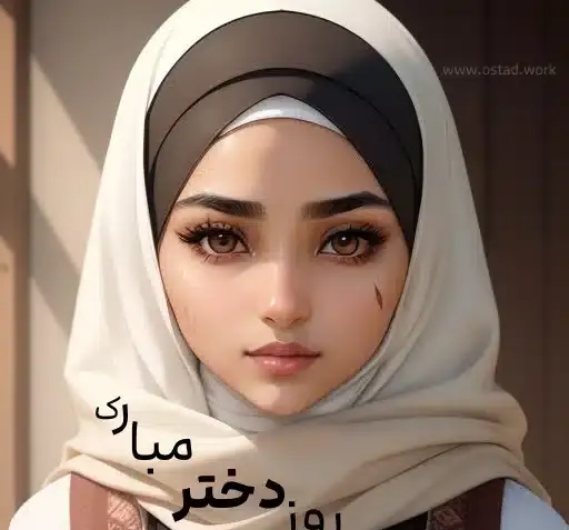 عکس روز دختر محجبه