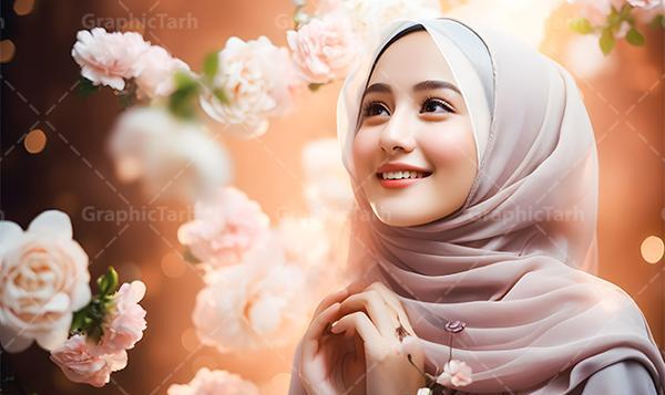 عکس روز دختر محجبه