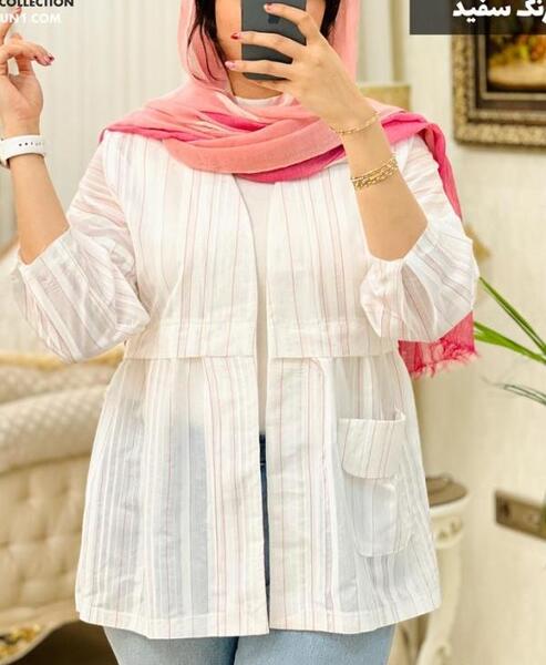 عکس مانتوی سفید
