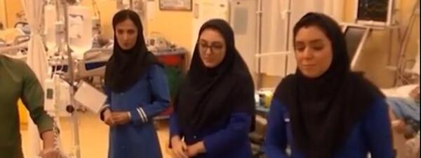 عکس جسد مهسا امینی در بیمارستان