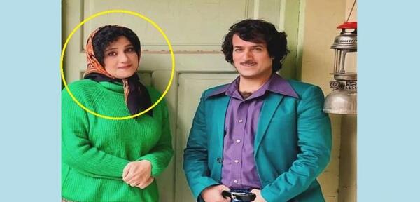 عکس شبنم مقدمی با همسرش