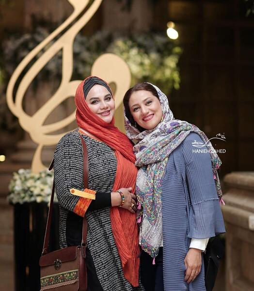 عکس شبنم مقدمی با همسرش