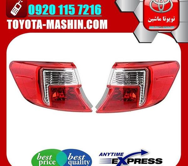عکس چراغ عقب تویوتا
