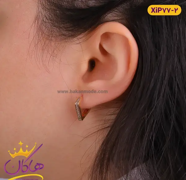 عکس گوشواره حلقه ای ریز