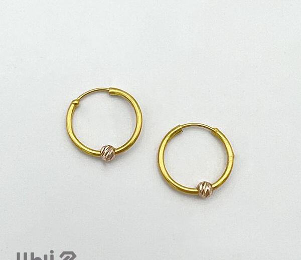 عکس گوشواره حلقه ای ریز