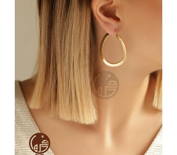 عکس گوشواره حلقه ای ریز