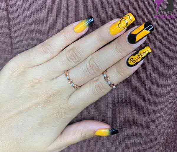 عکس طرح ناخن بی تی اس